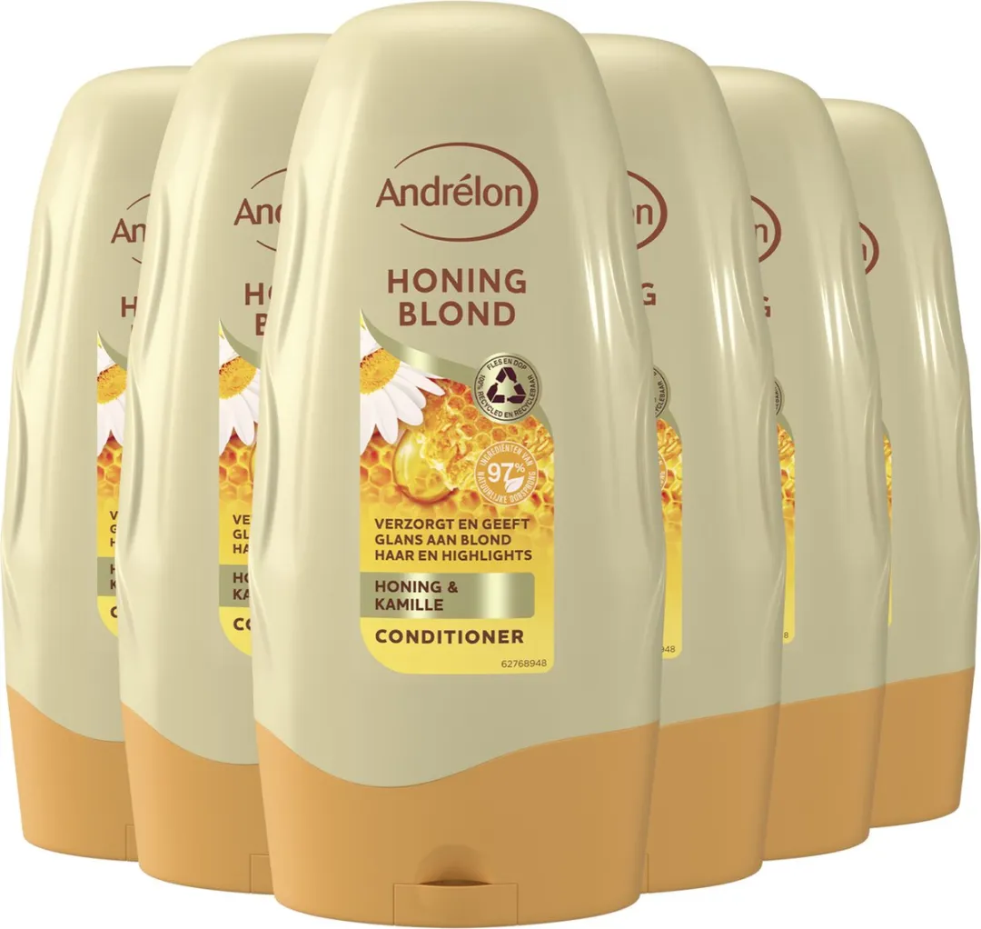 Andrélon Conditioner Honing Blond 6x250ml