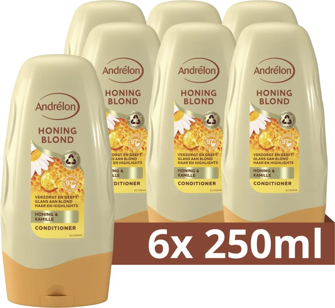 Andrélon Conditioner Honing Blond 6x250ml