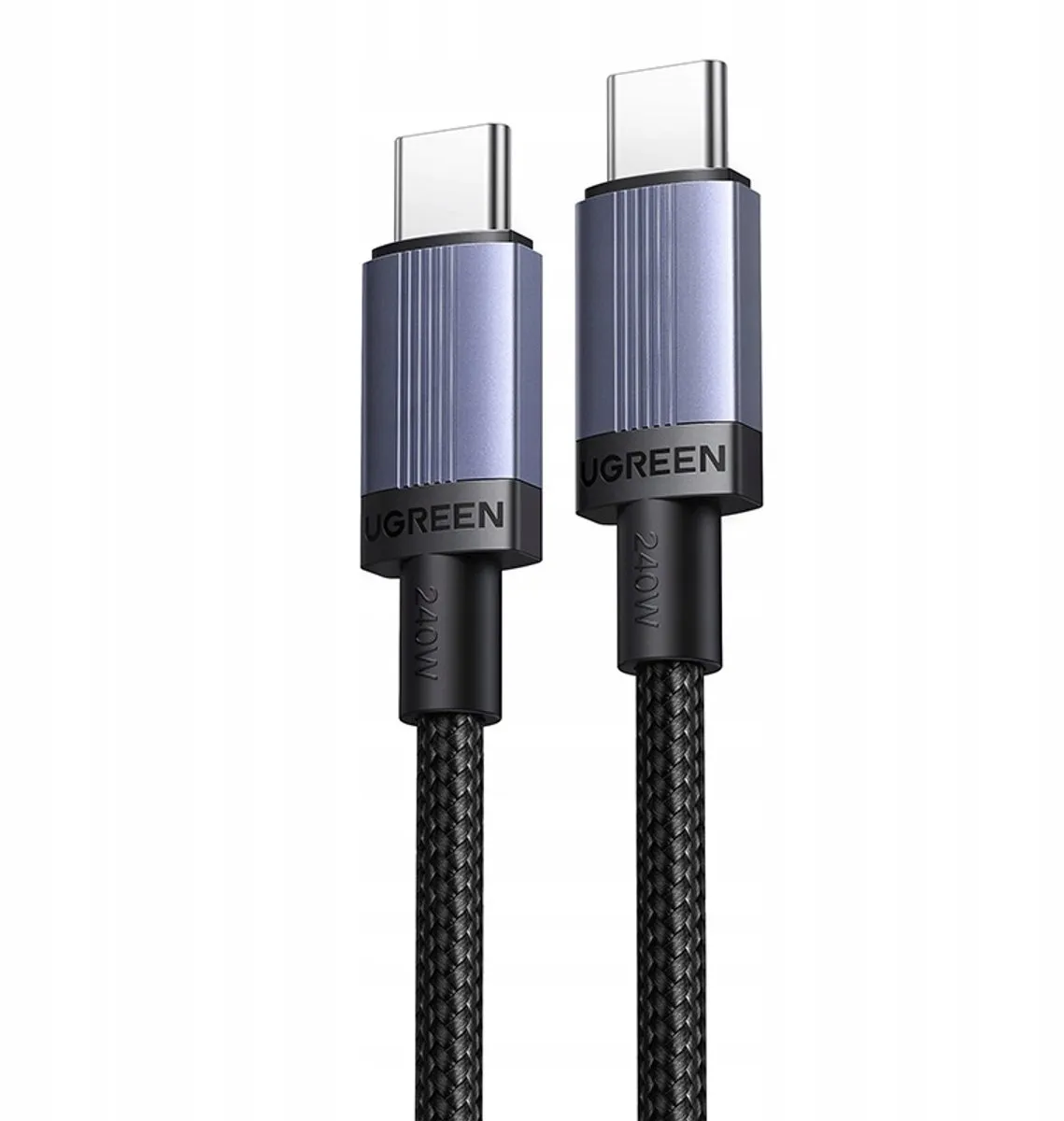 Ugreen L528 USB-C Kabel 100W 1m - Grijs