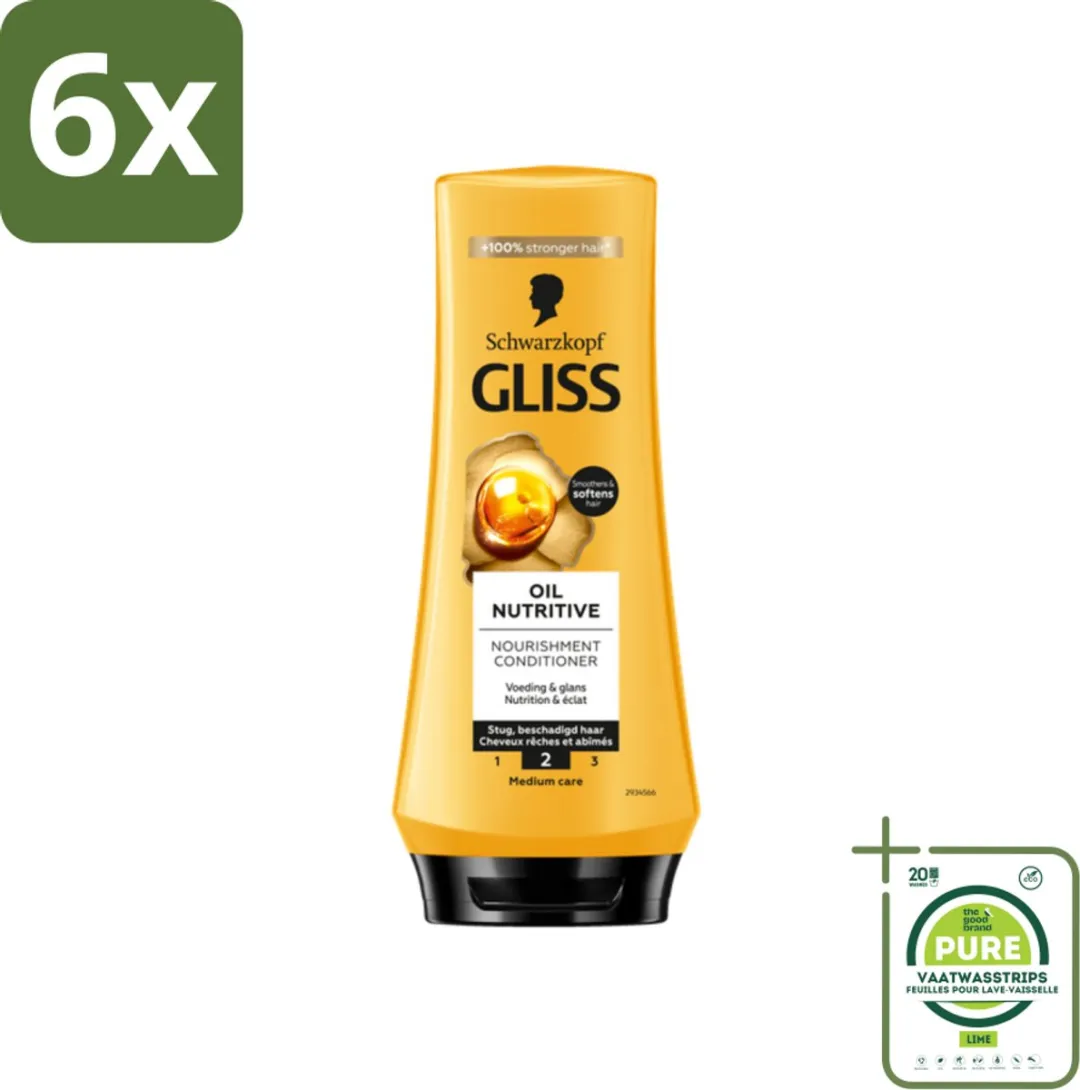 Schwarzkopf Gliss Hair Repair Conditioner Oil Nutritive 200ml
