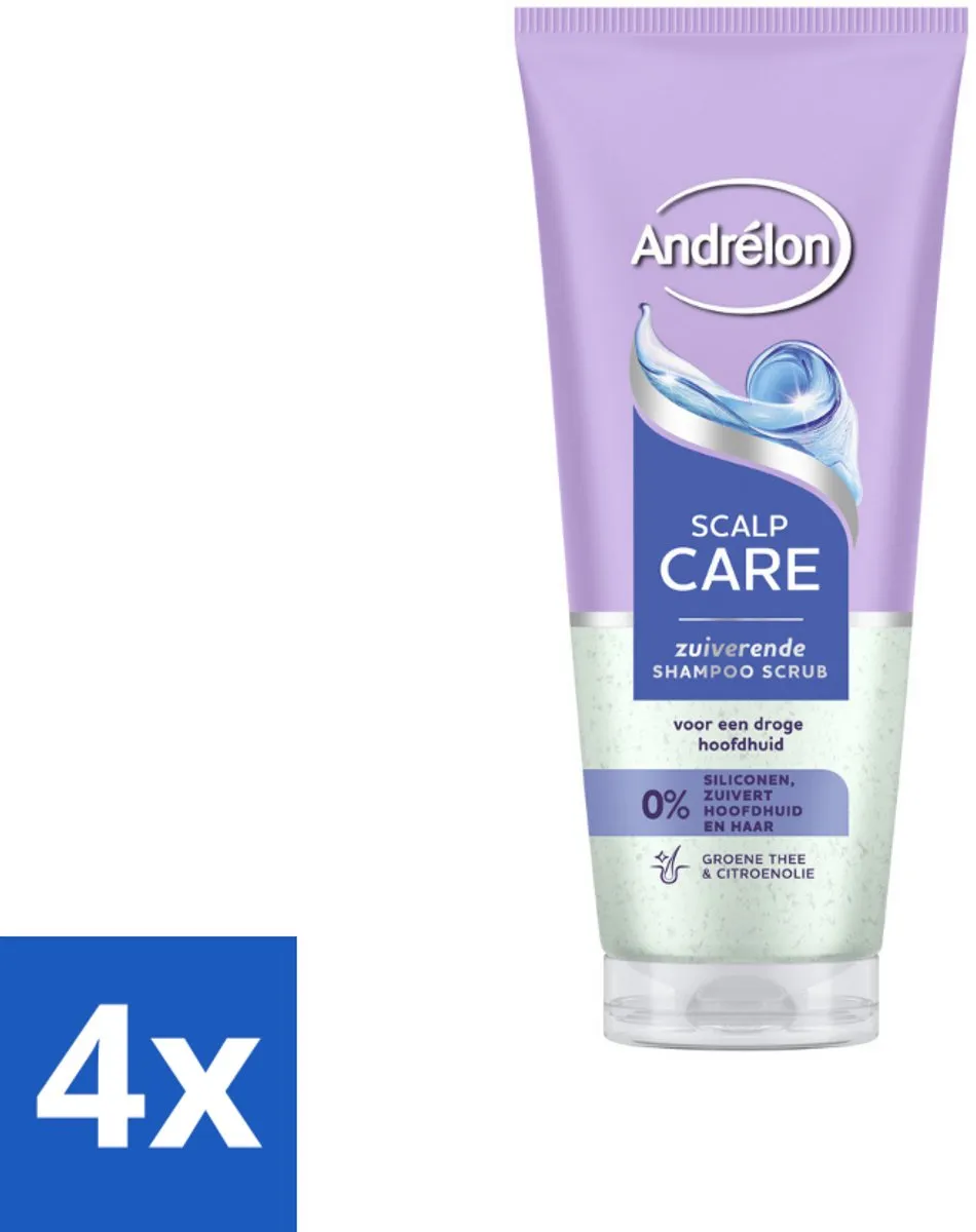 Andrélon Scalp Care Shampoo Scrub Anti Roos 200ml