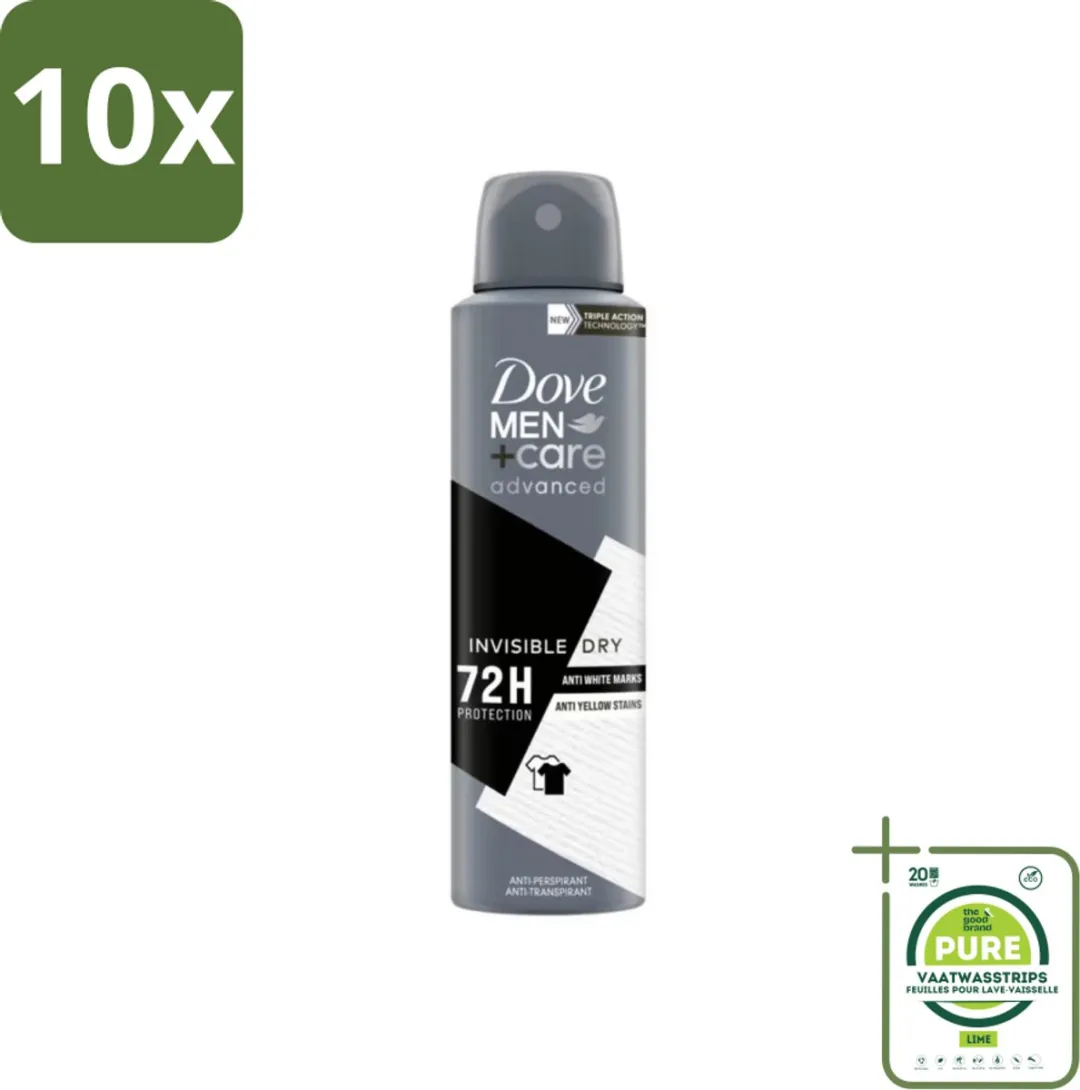 Dove Men+Care Invisible Dry Deodorant Spray 150ml