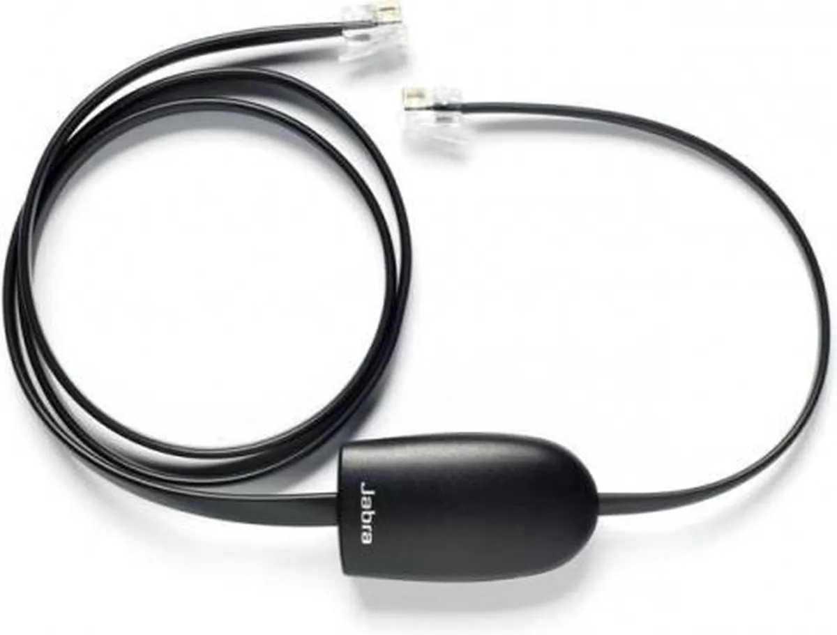 Jabra Link 14201-19 RJ9 Kabel - Zwart