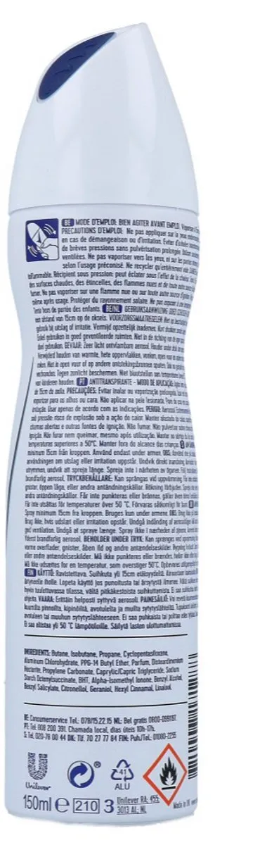 Rexona Invisible Deodorant Spray 150ml