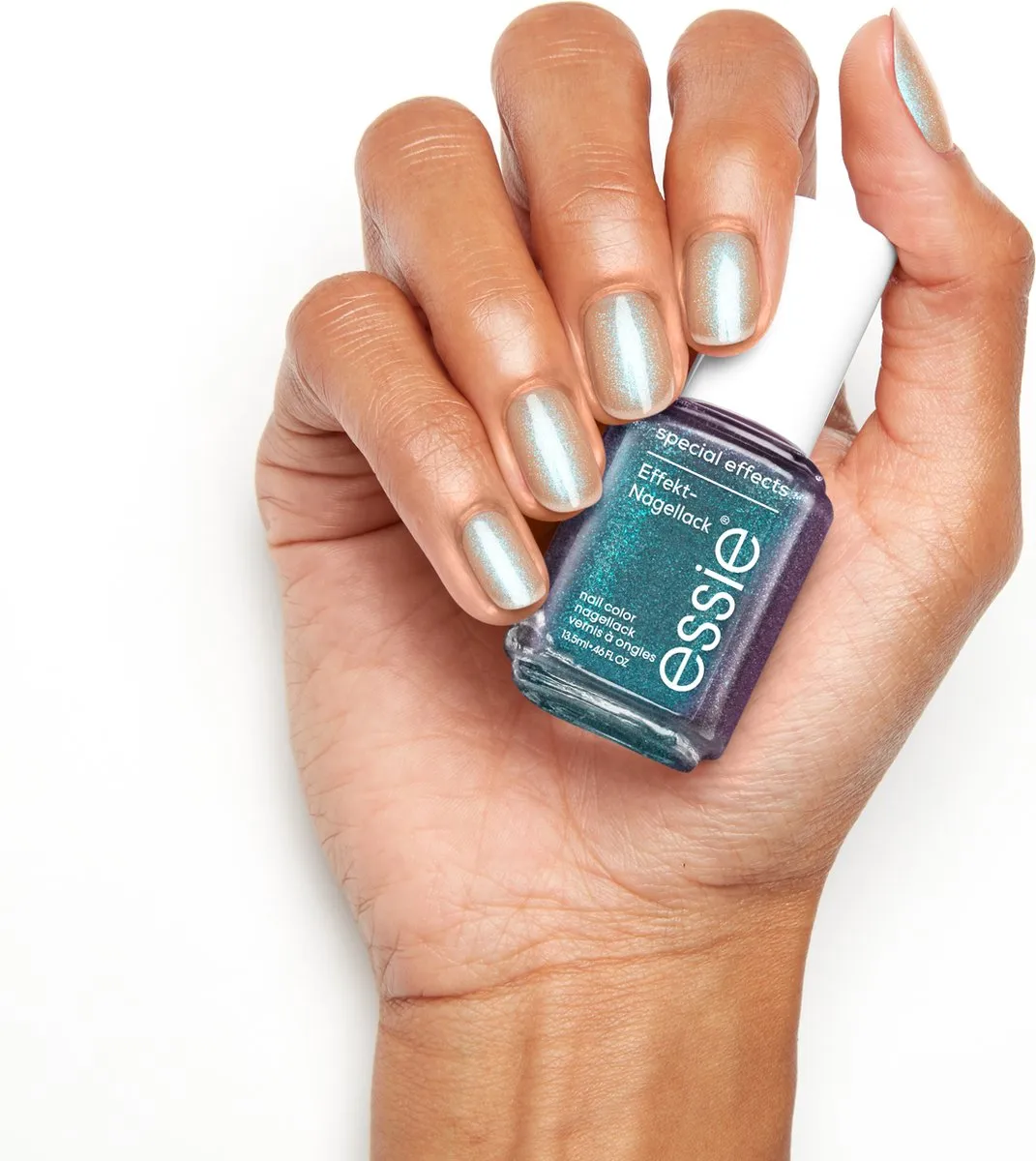 essie Nail Art Studio 35 Spectrum Shift Nagellak - Metallic Groen 13,5ml