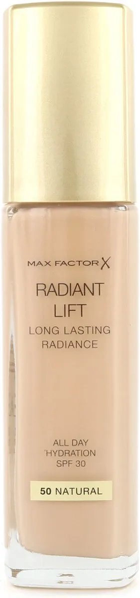 Max Factor Radiant Lift Foundation 50 Natural - 30ml