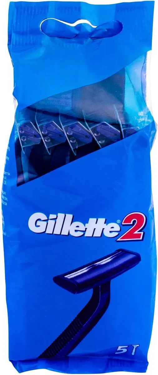 Gillette 2 Single Use Scheermesjes