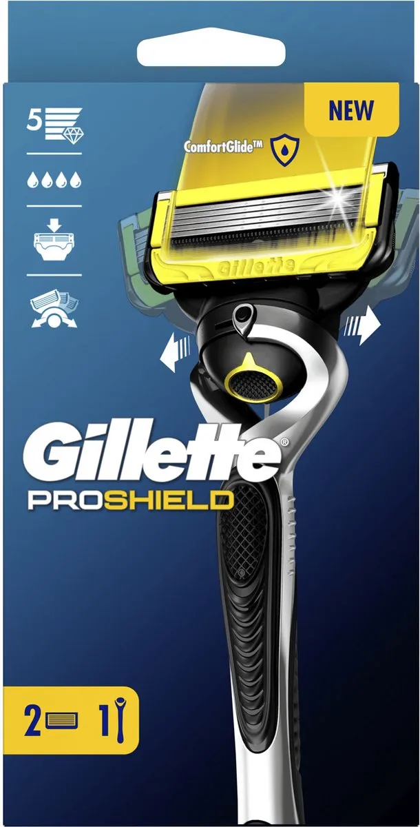 Gillette ProShield Scheersysteem - 2 Navulmesjes