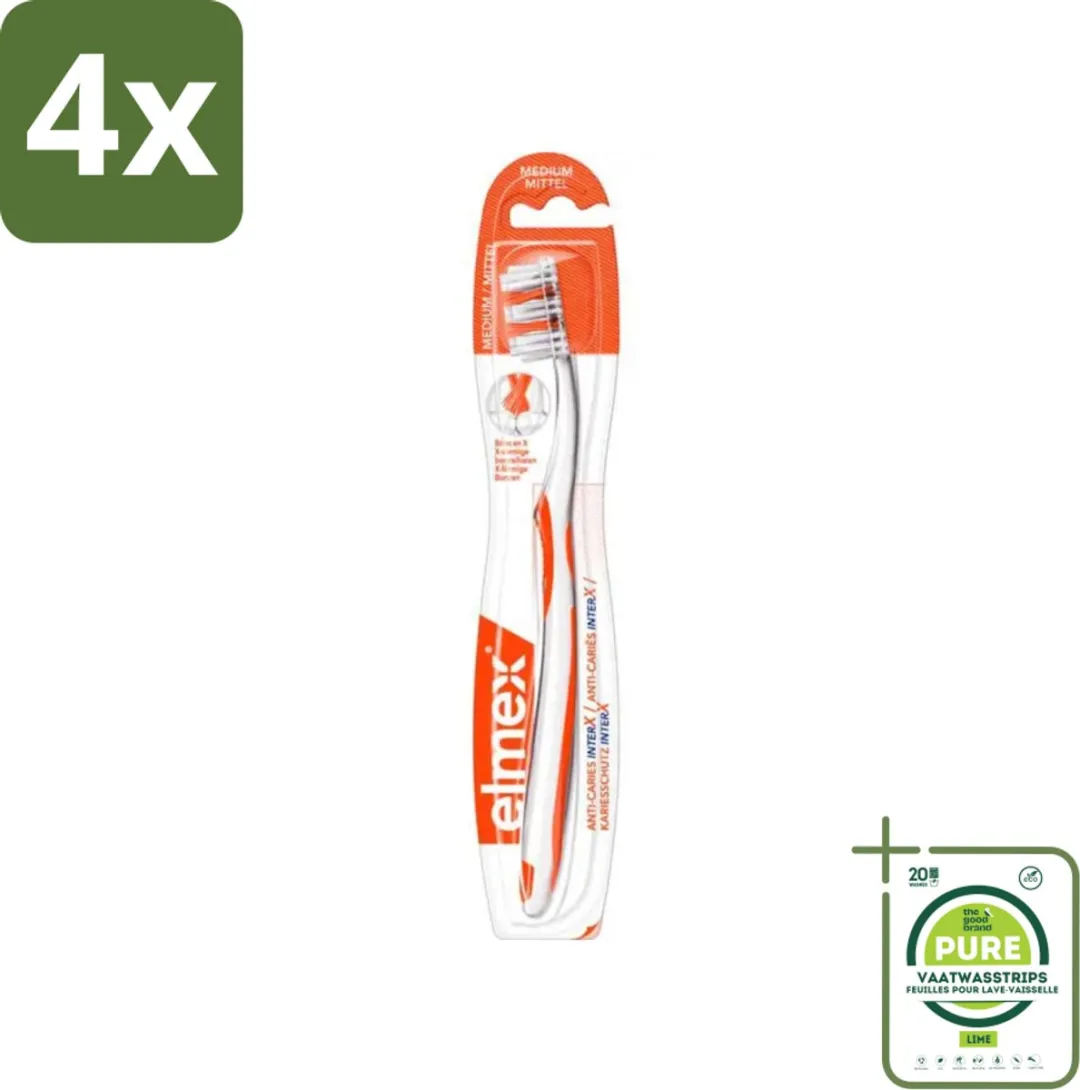 Elmex InterX Medium Tandenborstels