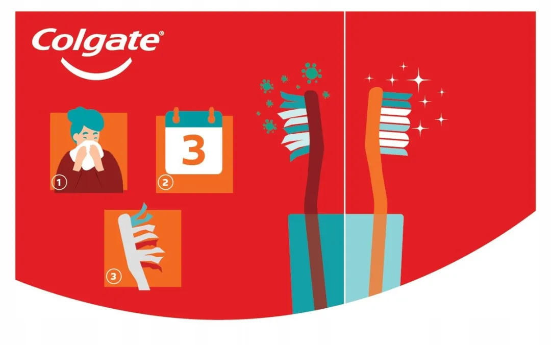 Colgate Geavanceerde Witte Tandenborstel Medium - Groen
