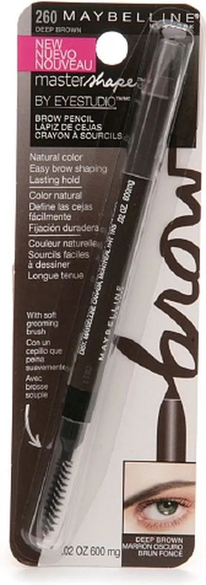 Maybelline Master Shape Brow Pencil Deep Brown
