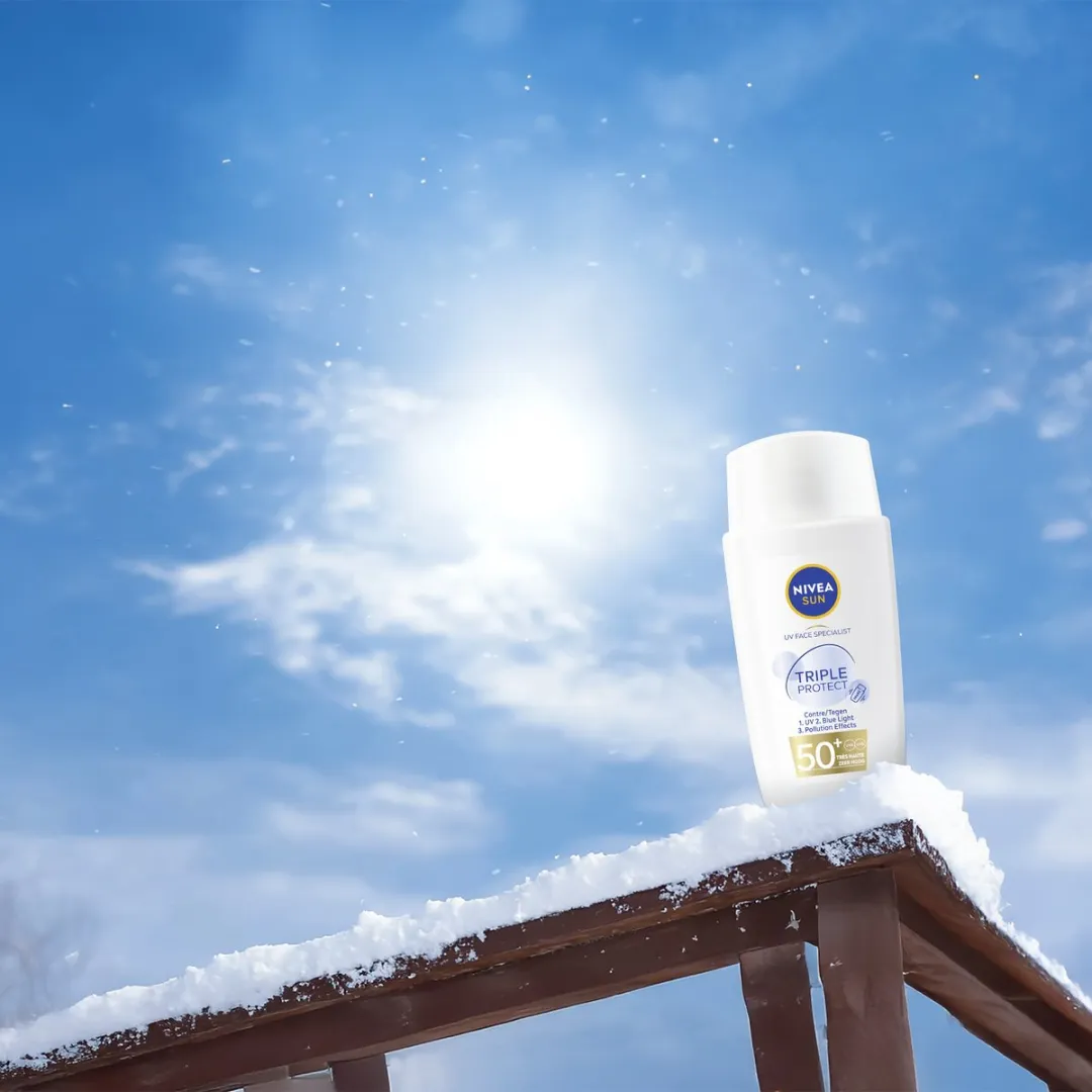 NIVEA SUN UV Face Triple Protect Gezicht Zonnebrandcrème SPF 50+ 40ml