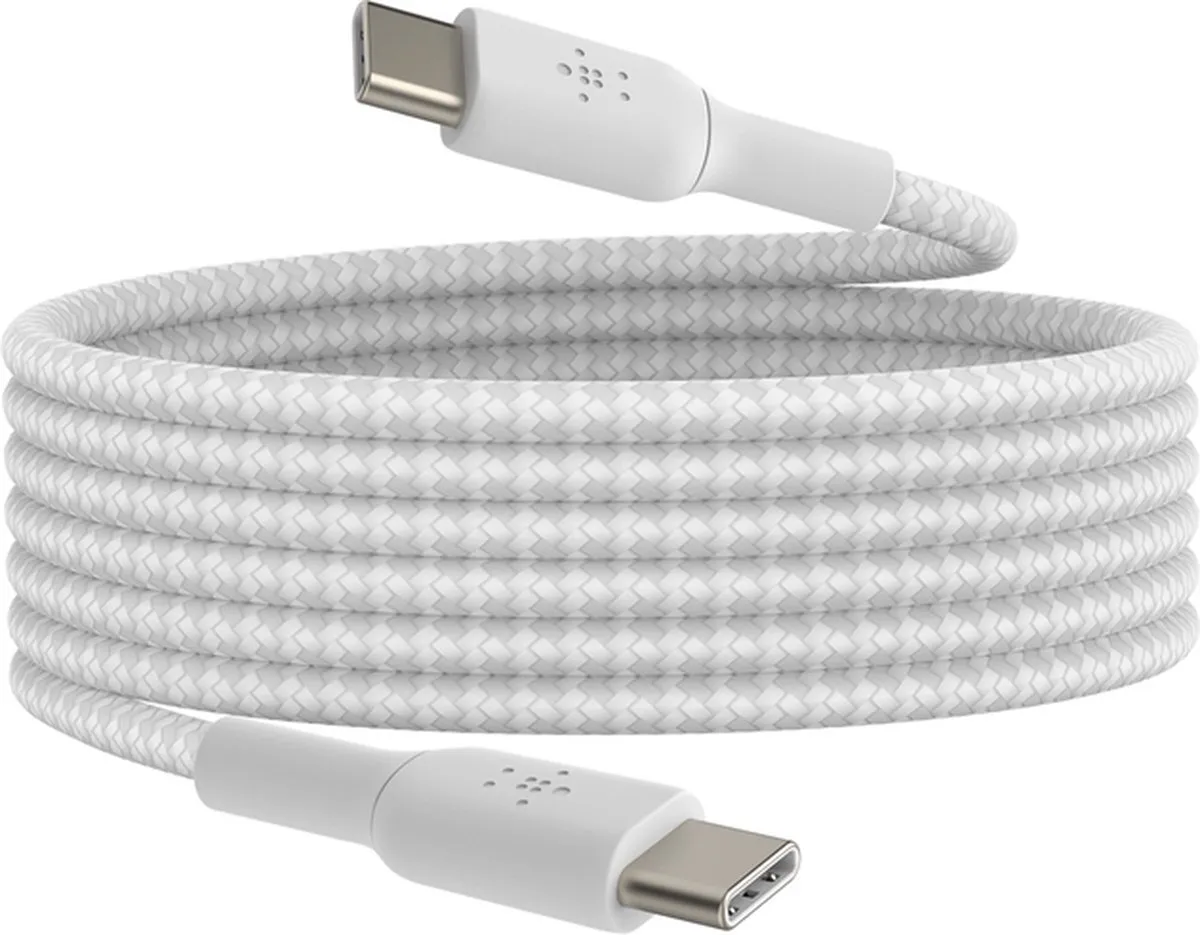 Belkin BoostCharge USB-C Kabel 2m - Wit