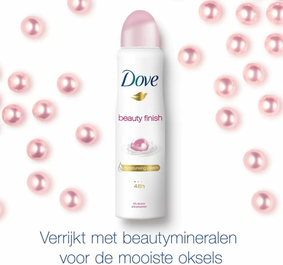 Dove Beauty Finish Deodorant Spray Vrouw 150ml