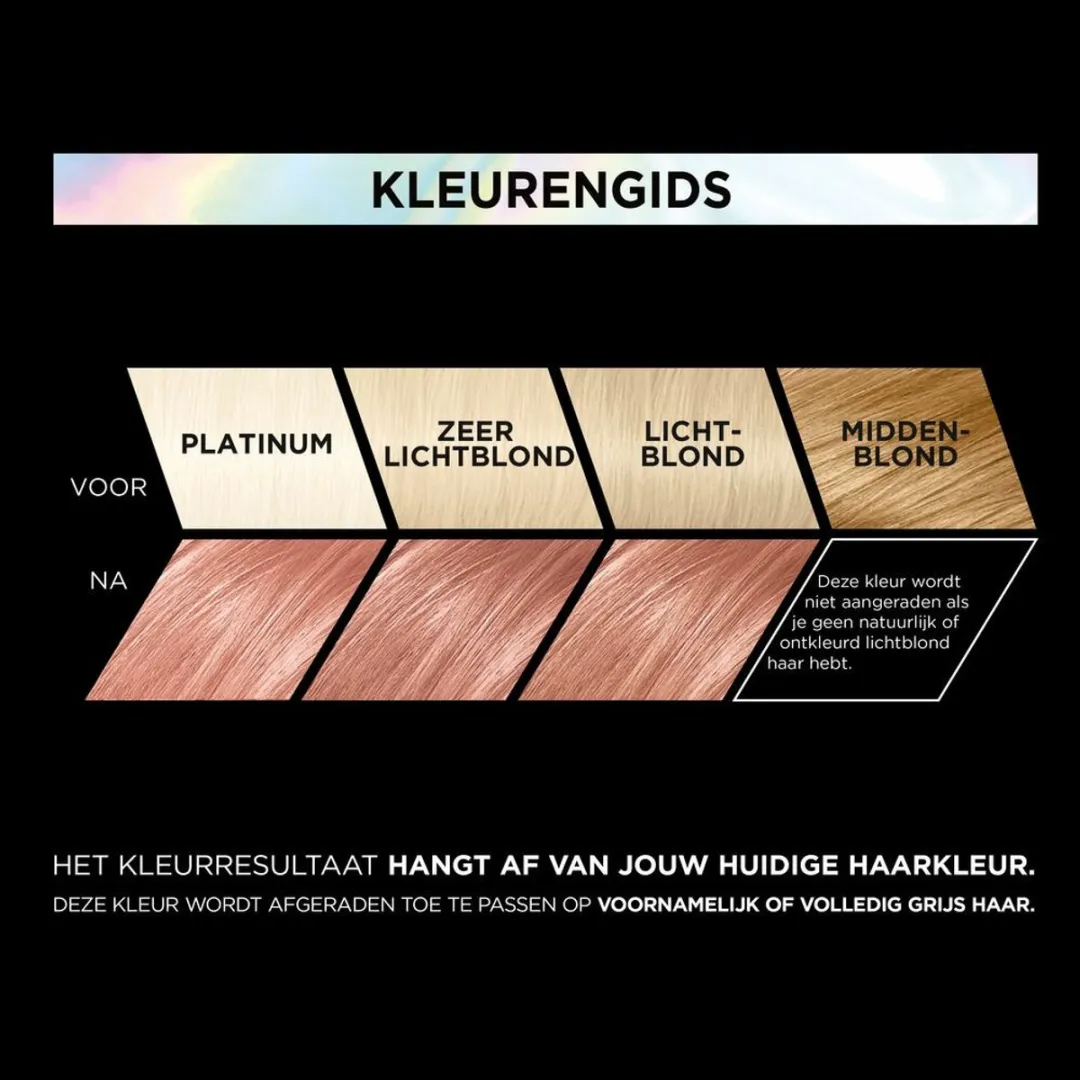 L'Oréal Paris Preference Vivids 9.213 Rose Gold Permanent Haarkleuring - 3 Stuks