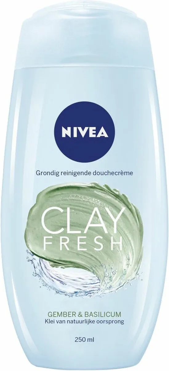 NIVEA Clay Fresh Douchegel Ginger & Basil 250ml