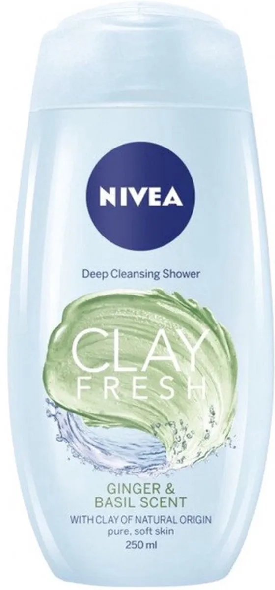 NIVEA Clay Fresh Douchegel Ginger & Basil 250ml