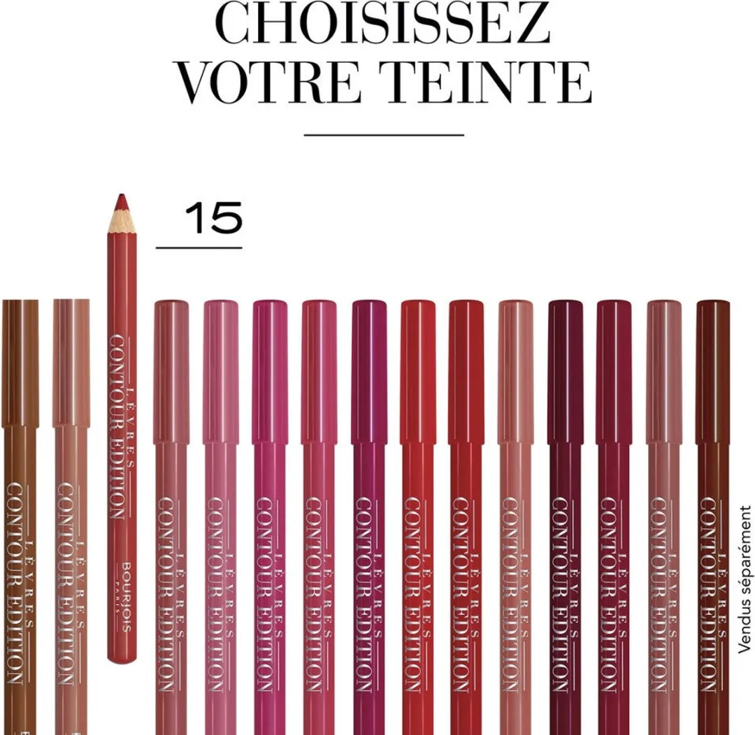 Bourjois Levres Contour Edition Lipliner 15 Roux Doudou