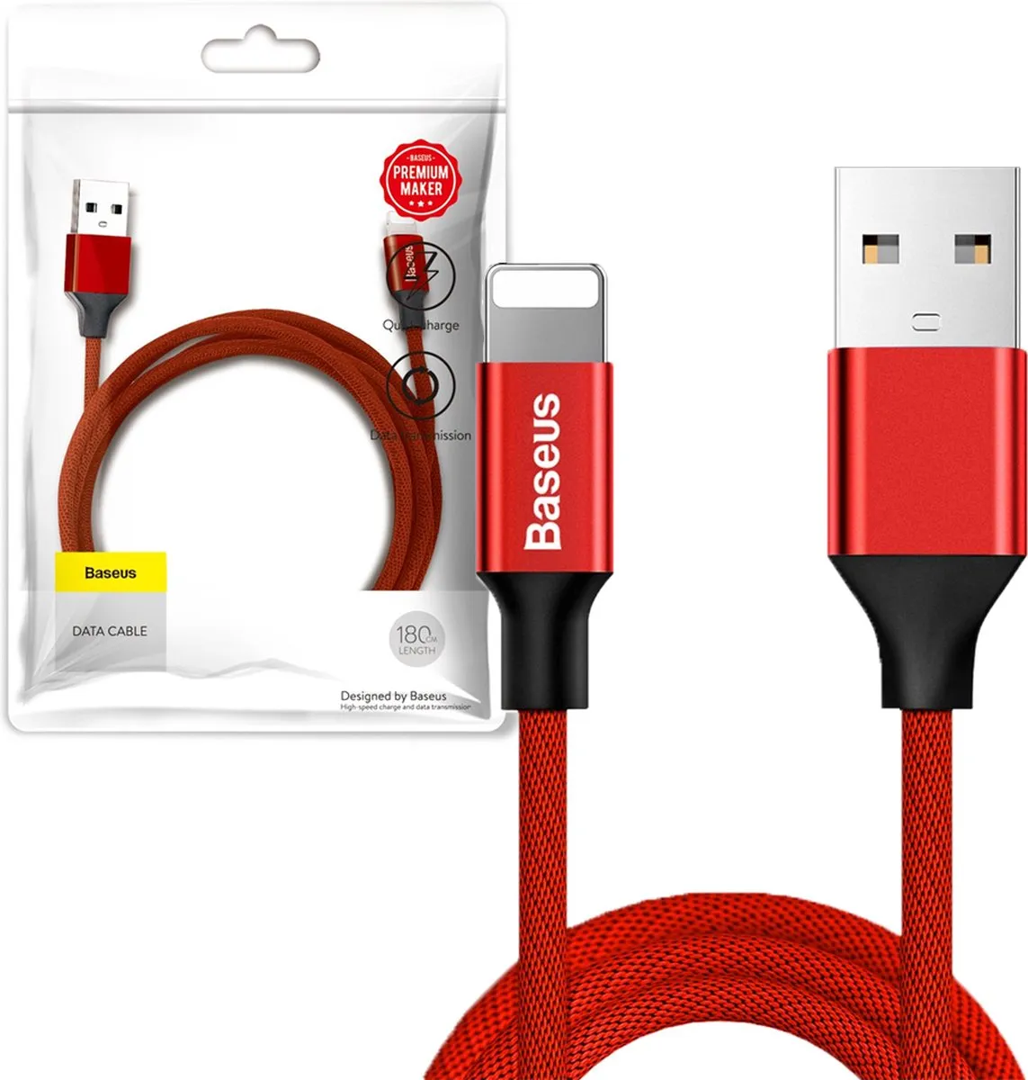 Baseus Yiven USB/Lightning Kabel 1,8M
