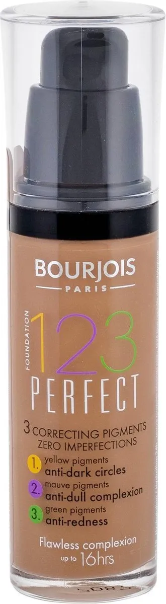 Bourjois 123 Perfect Flawless Foundation - 30ml - N Dark Bronze