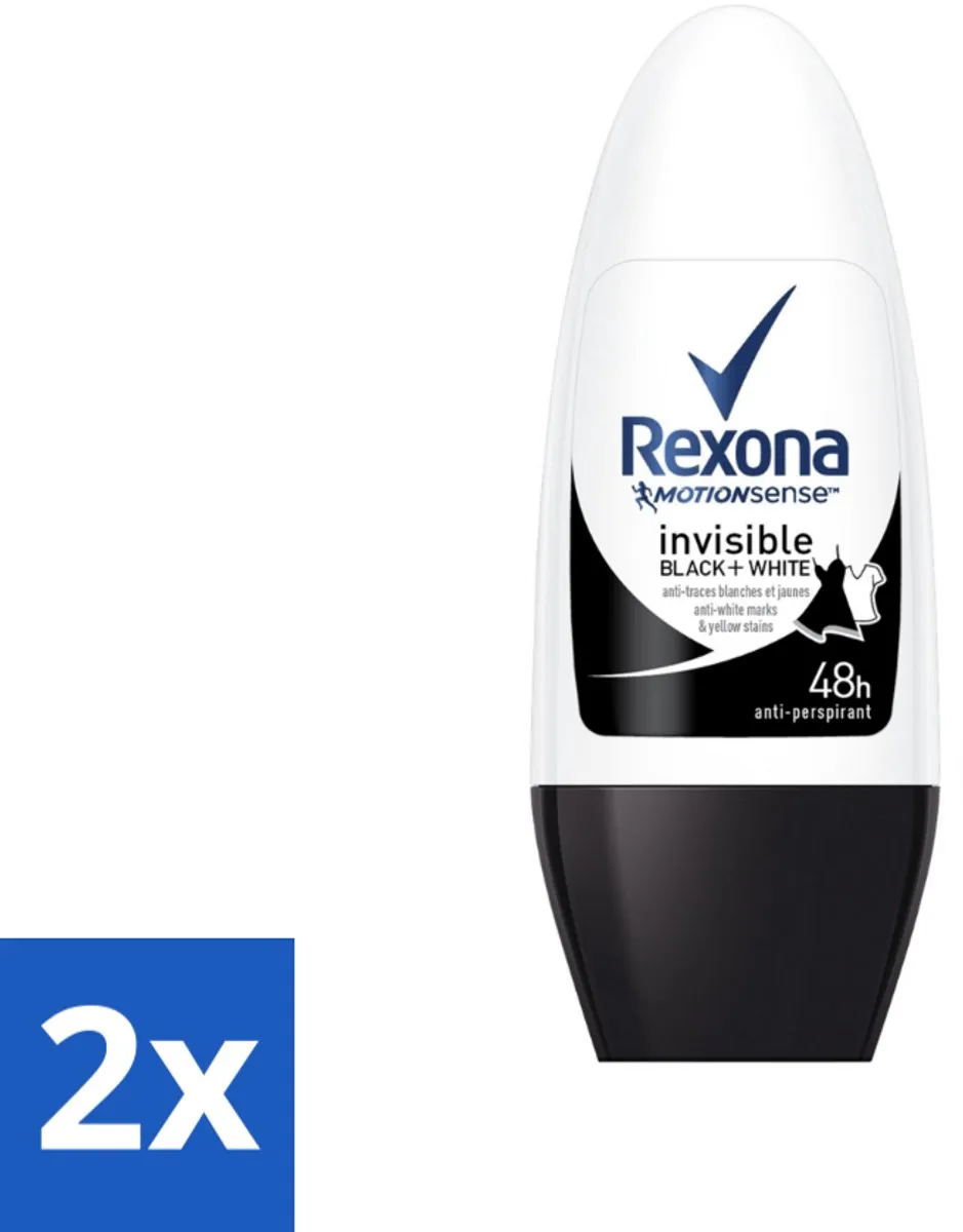 Rexona Invisible Black & White Roll-on
