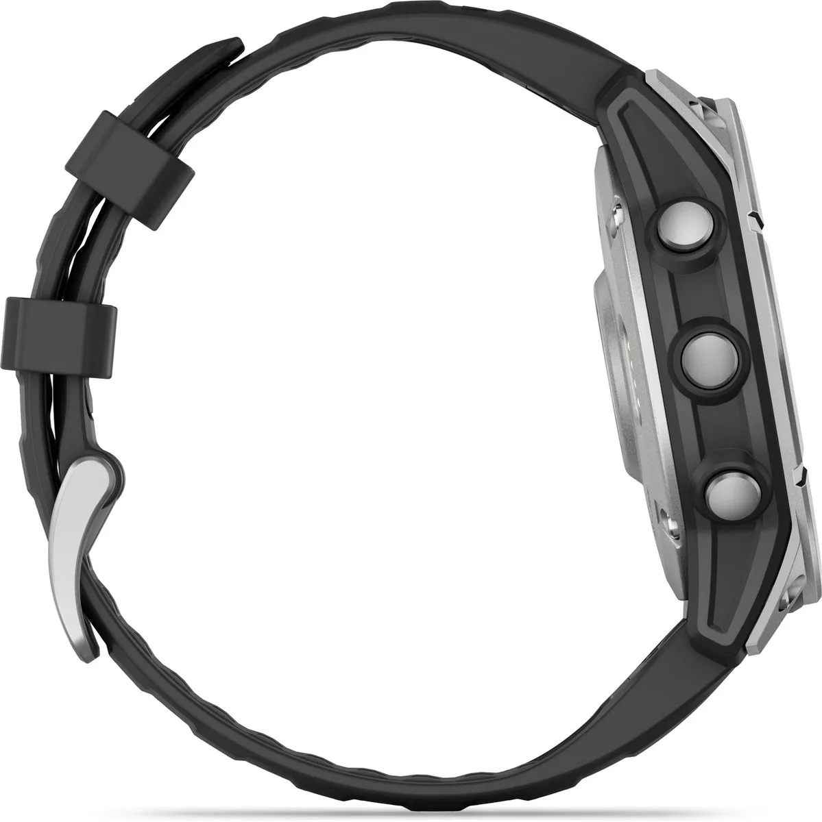 Garmin fēnix E 47mm Smartwatch - AMOLED - 16 Dagen - Donkergrijs/Zwart