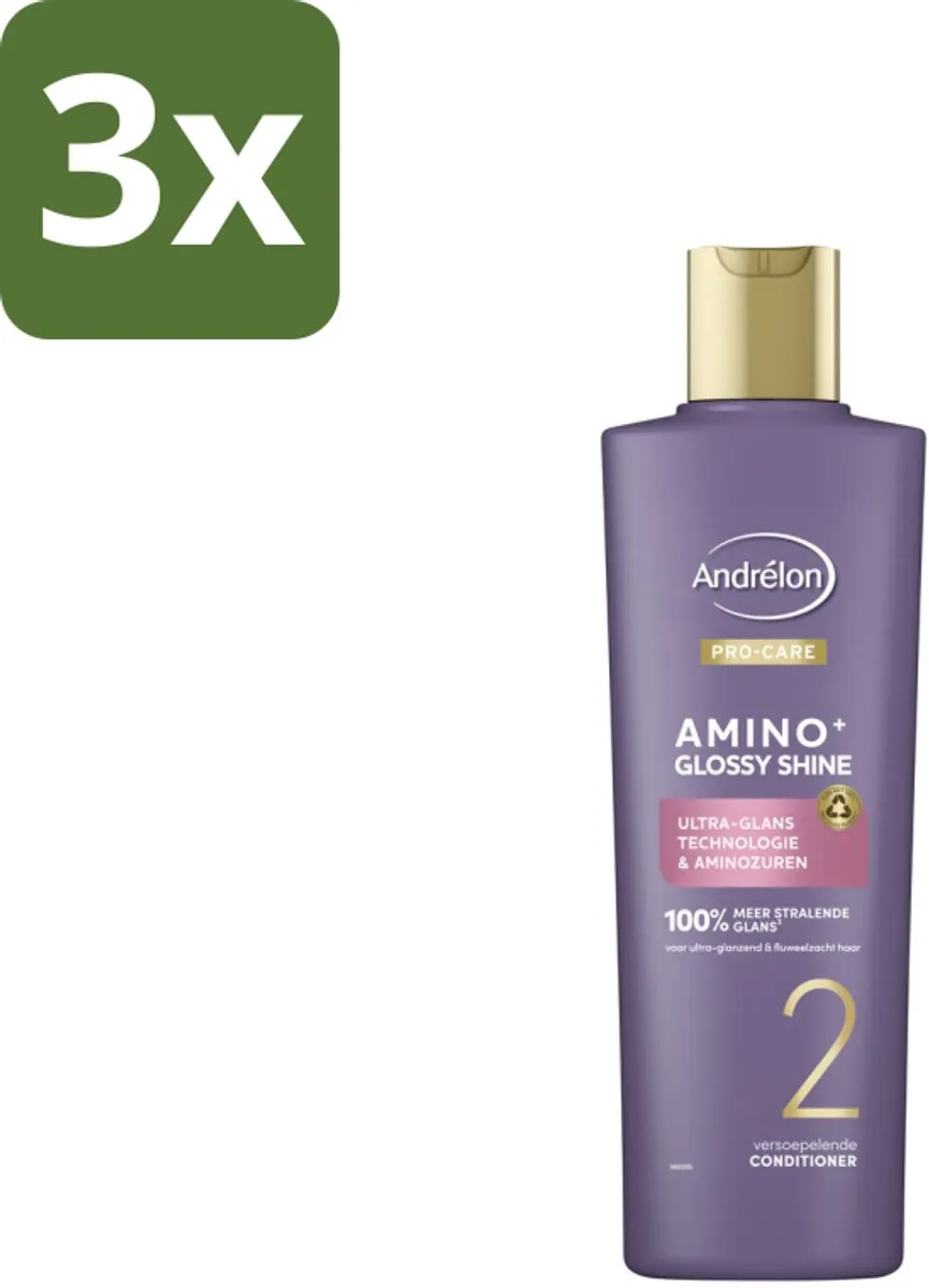 Andrélon Pro Care Amino+ Glossy Shine Conditioner 250ml