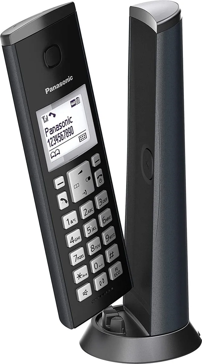 Panasonic KX-TGK220 DECT Telefoon - Antwoordapparaat - MATzwart