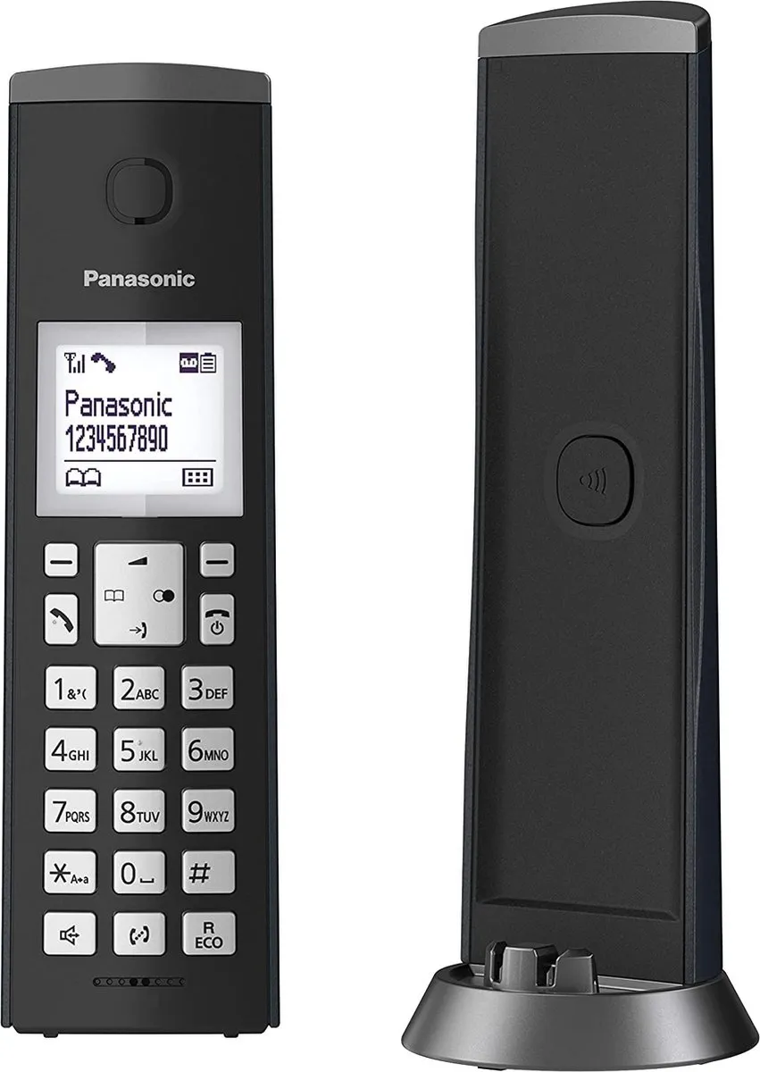 Panasonic KX-TGK220 DECT Telefoon - Antwoordapparaat - MATzwart