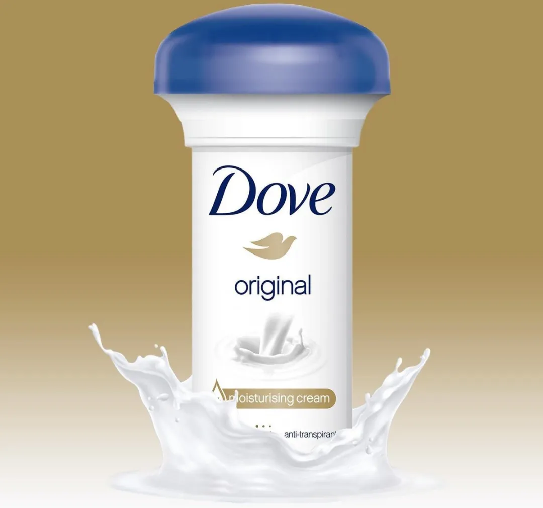 Dove Original Deo Crème - Mushroom - 3x50ml