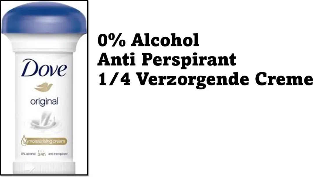 Dove Original Deo Crème - Mushroom - 3x50ml