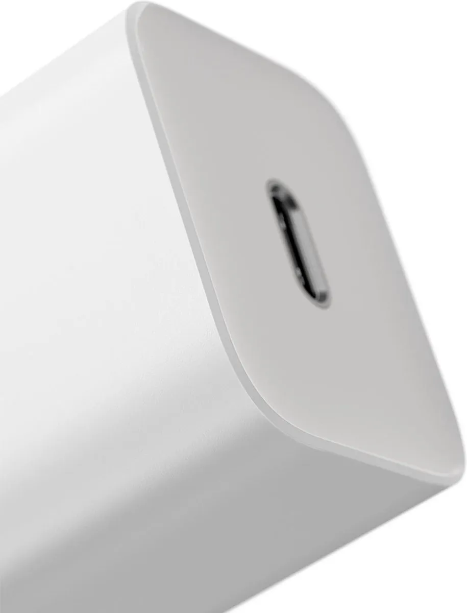 Baseus TZCCSUP-B02 USB-C Oplader 20W - Wit