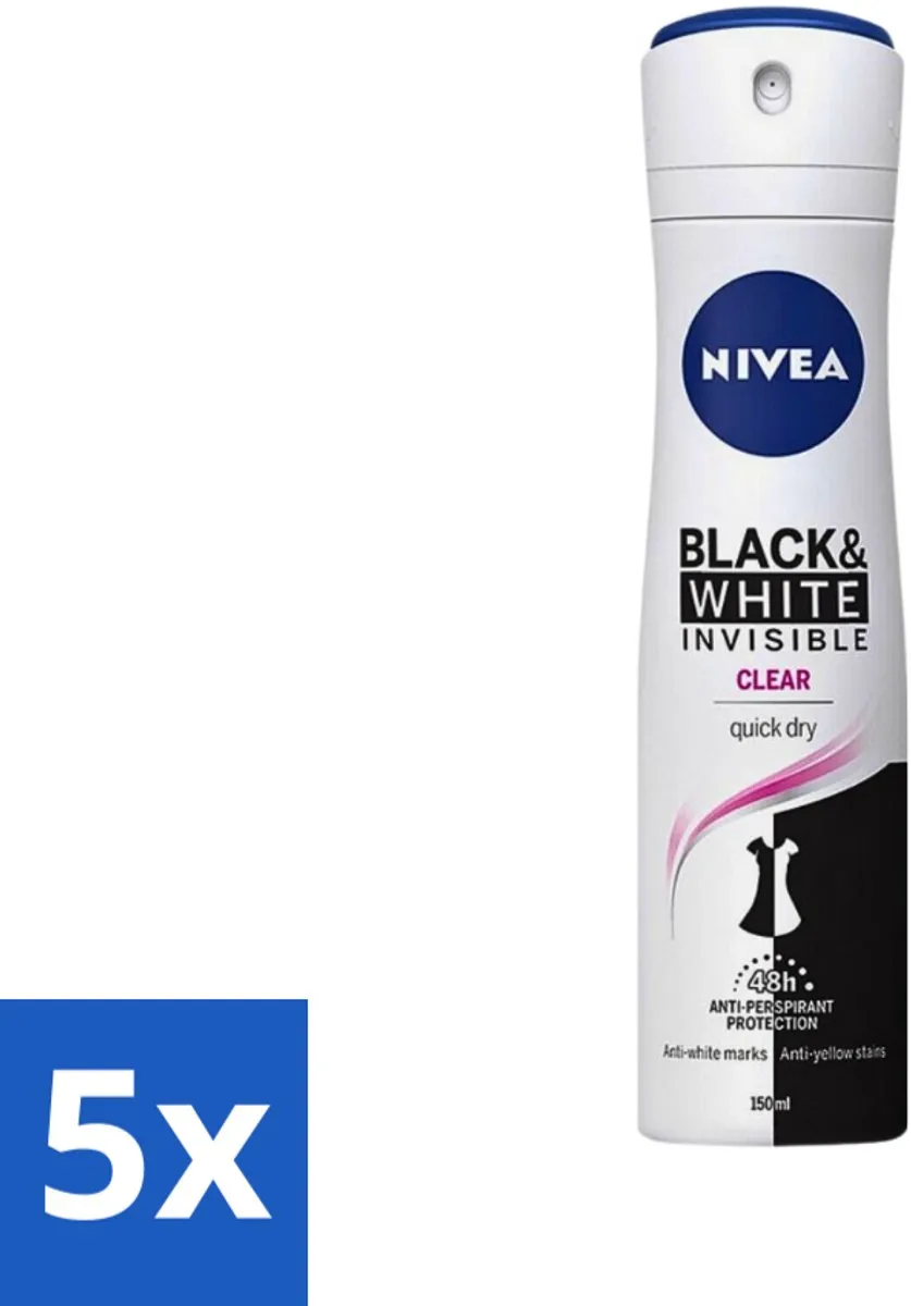 NIVEA Invisible Black & White Deospray 150ml