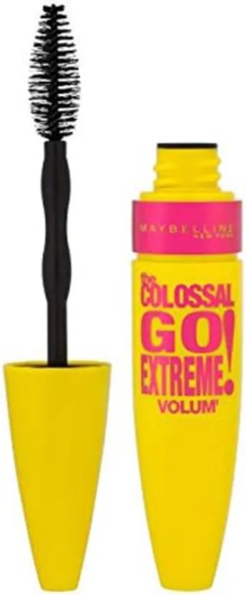 Maybelline Colossal Go Extreme Mascara 9.5ml - Zwart