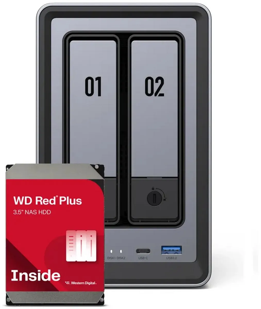 UGREEN NASync DXP2800 NAS-server 2 bays