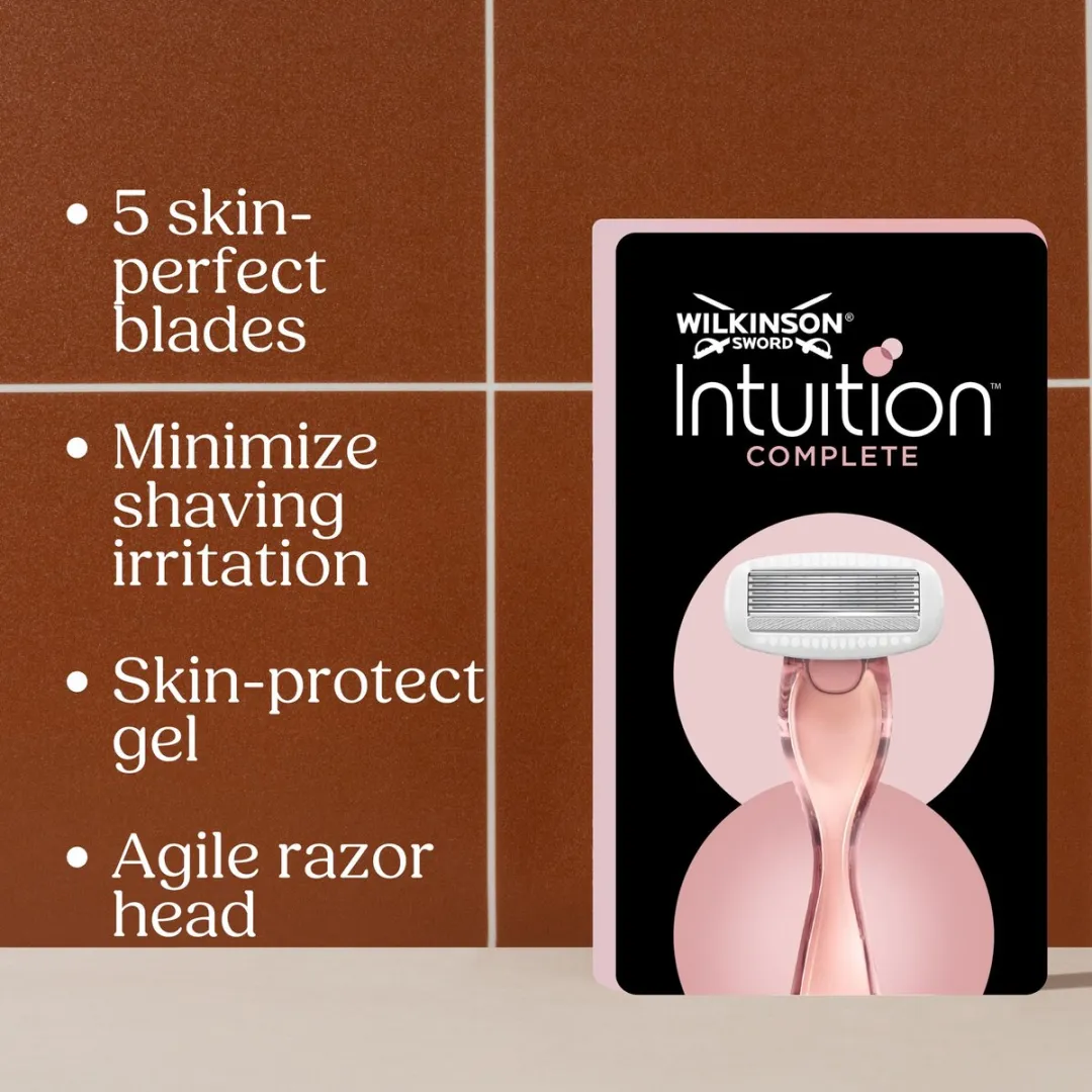 Wilkinson Sword Intuition Complete Navulmesjes 3 Stuks - 5 Bladen
