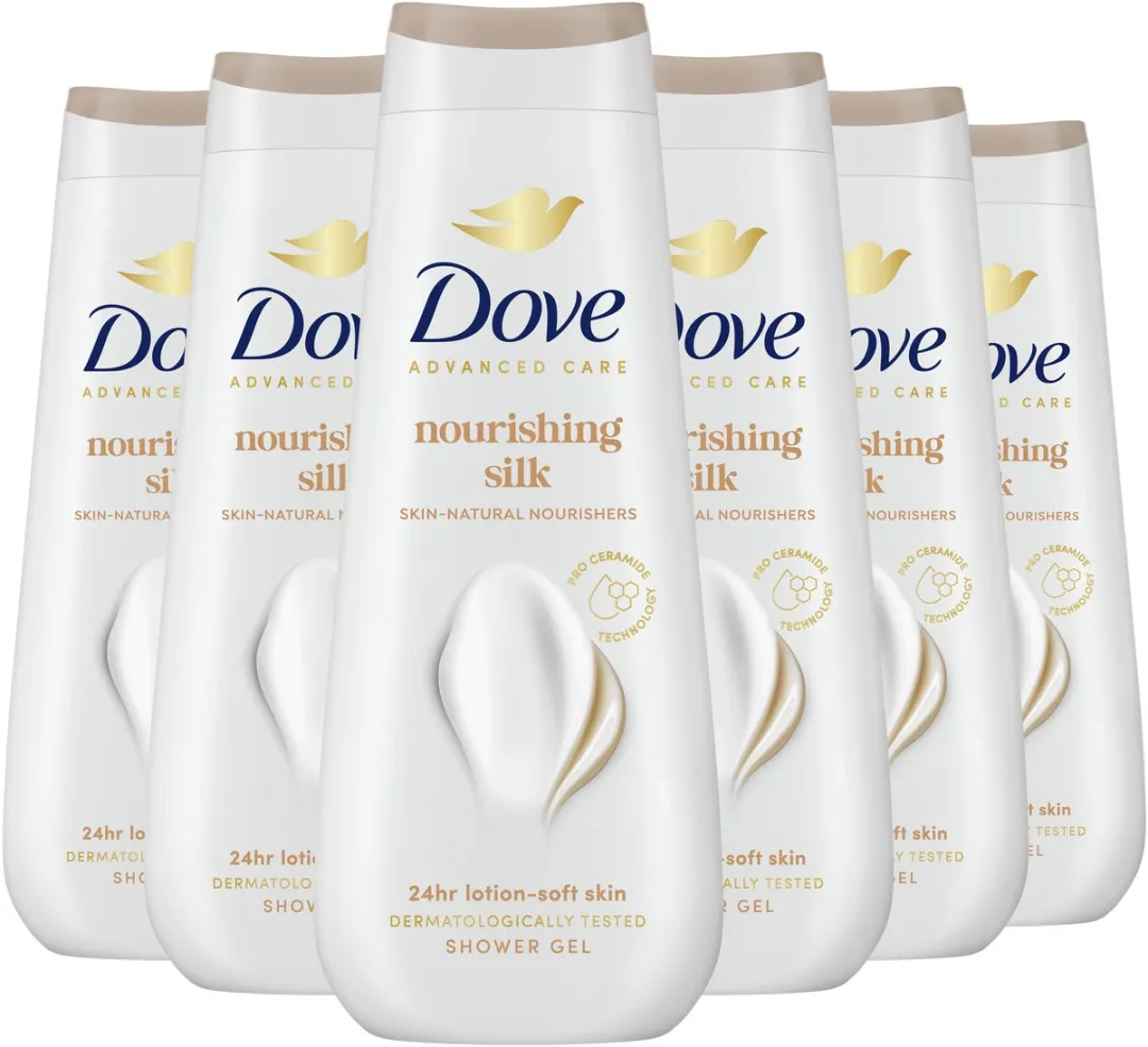 Dove Advanced Care Douchegel Nourishing Silk - 6x600ml