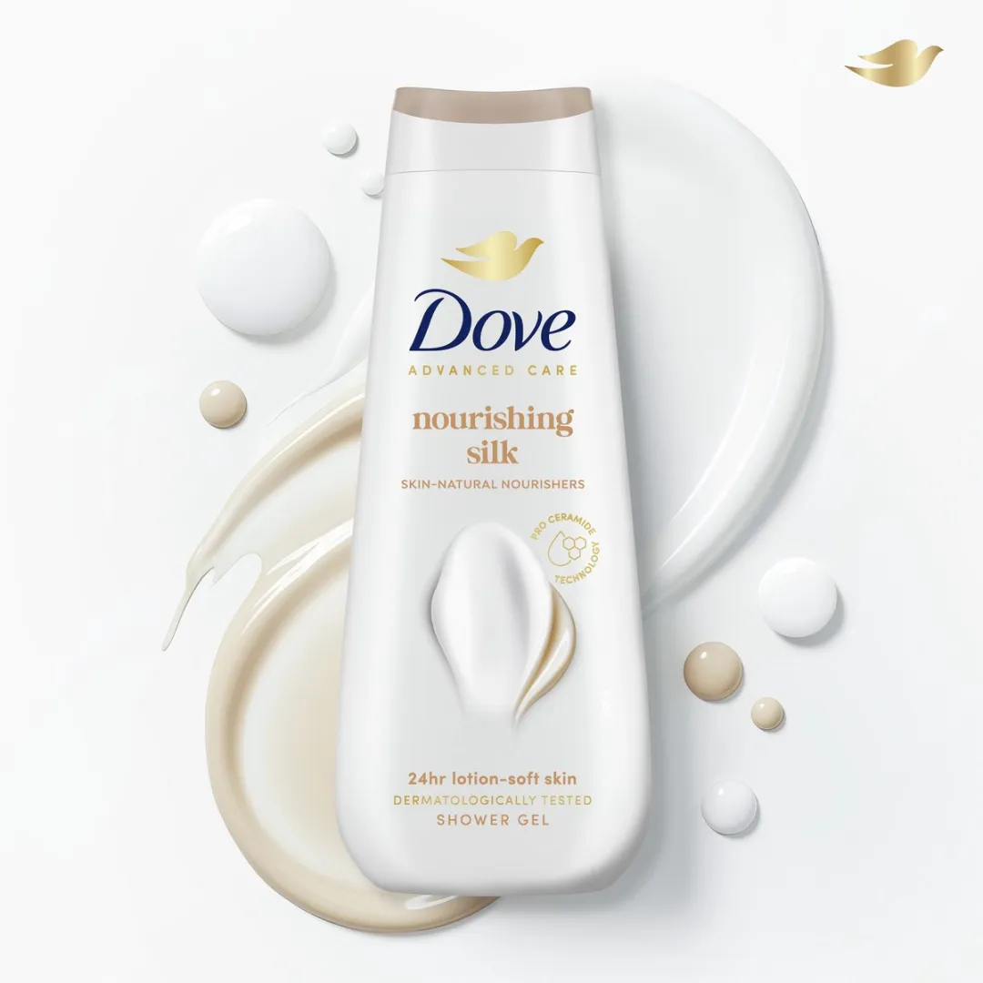 Dove Advanced Care Douchegel Nourishing Silk - 6x600ml