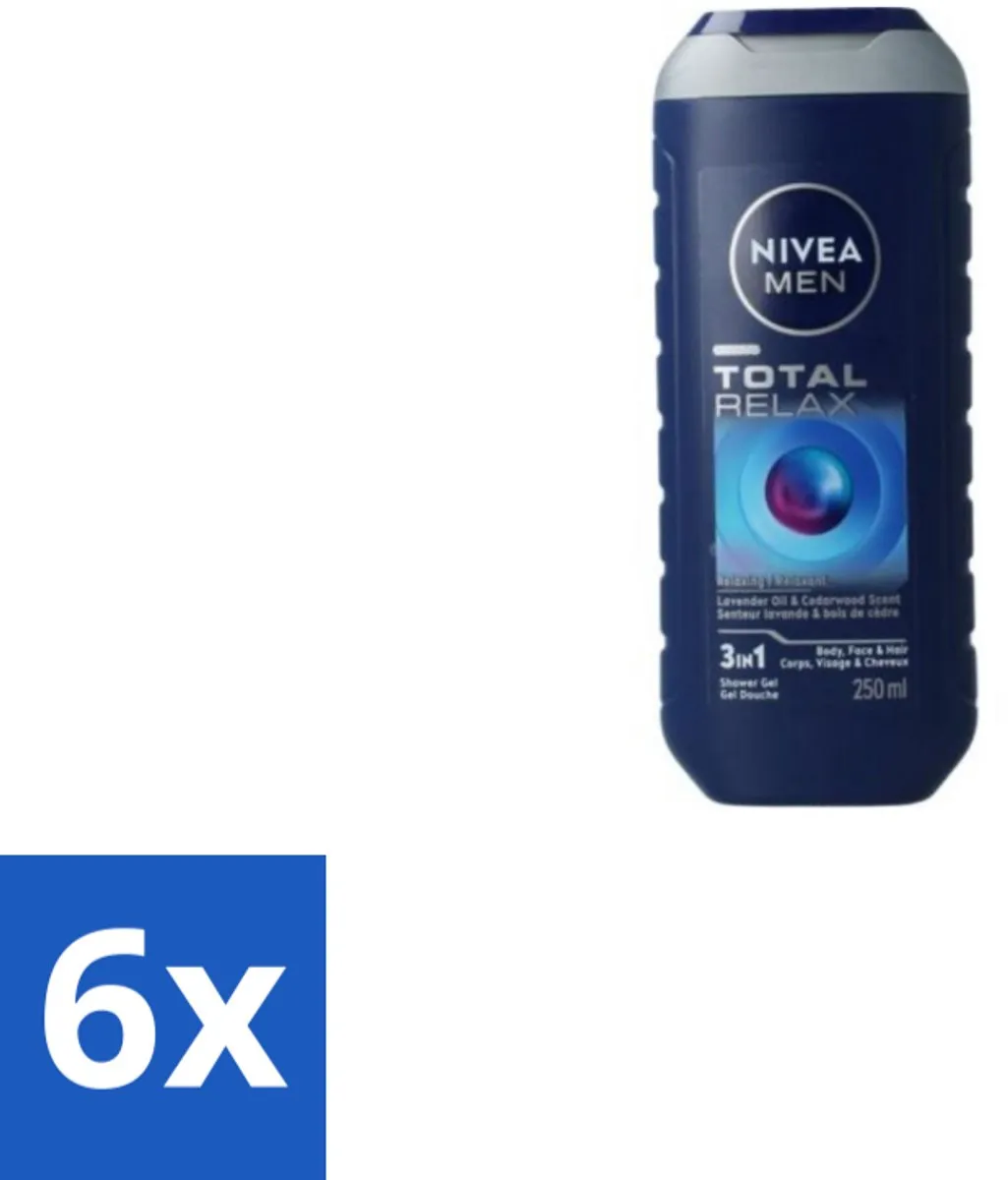 NIVEA Men Douchegel Total Relax 250ml