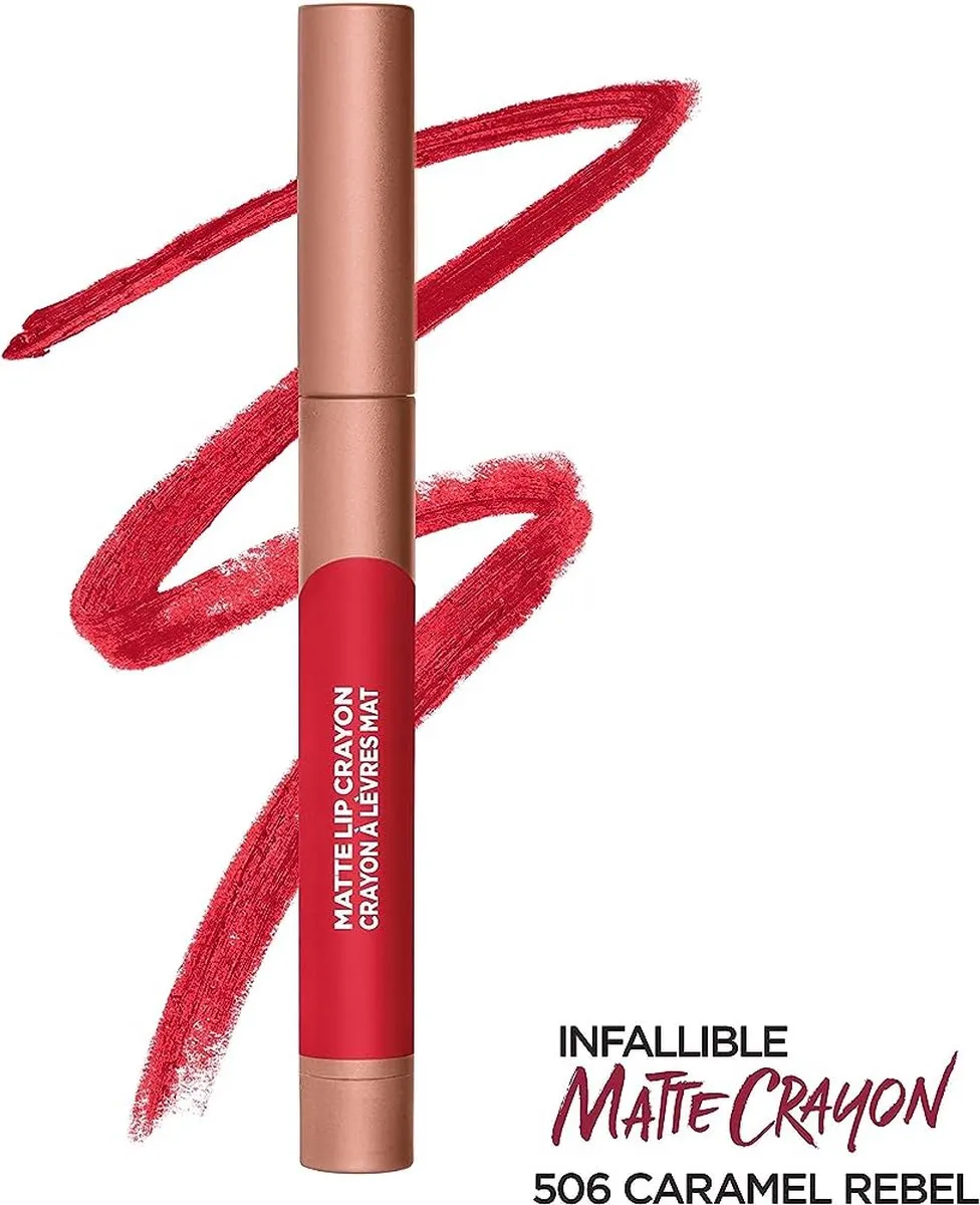 L'Oréal Paris Infallible Matte Lip Crayon 506 Caramel Rebel