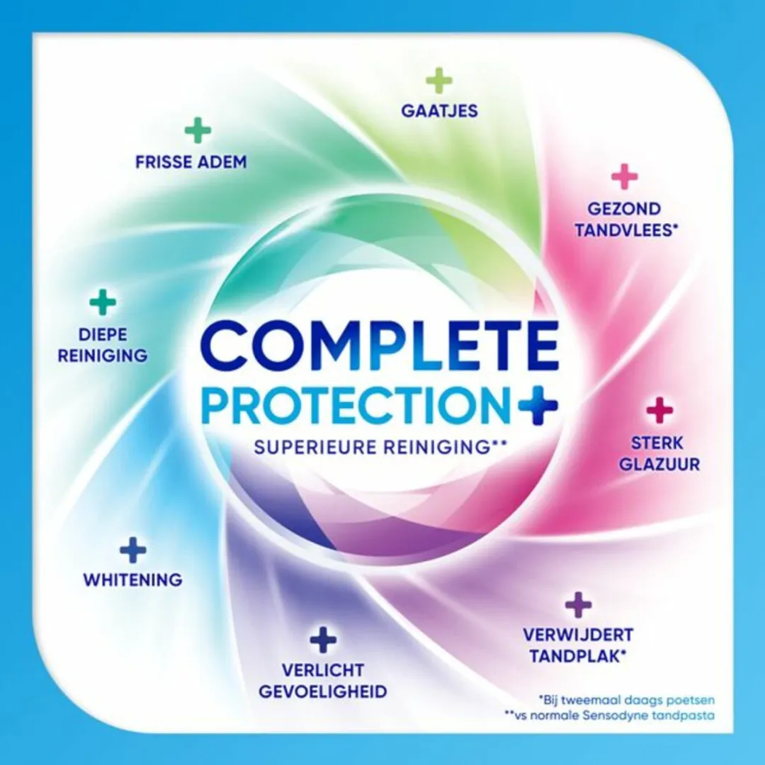 Sensodyne Tandpasta Complete Protection Advanced Whitening 450ml