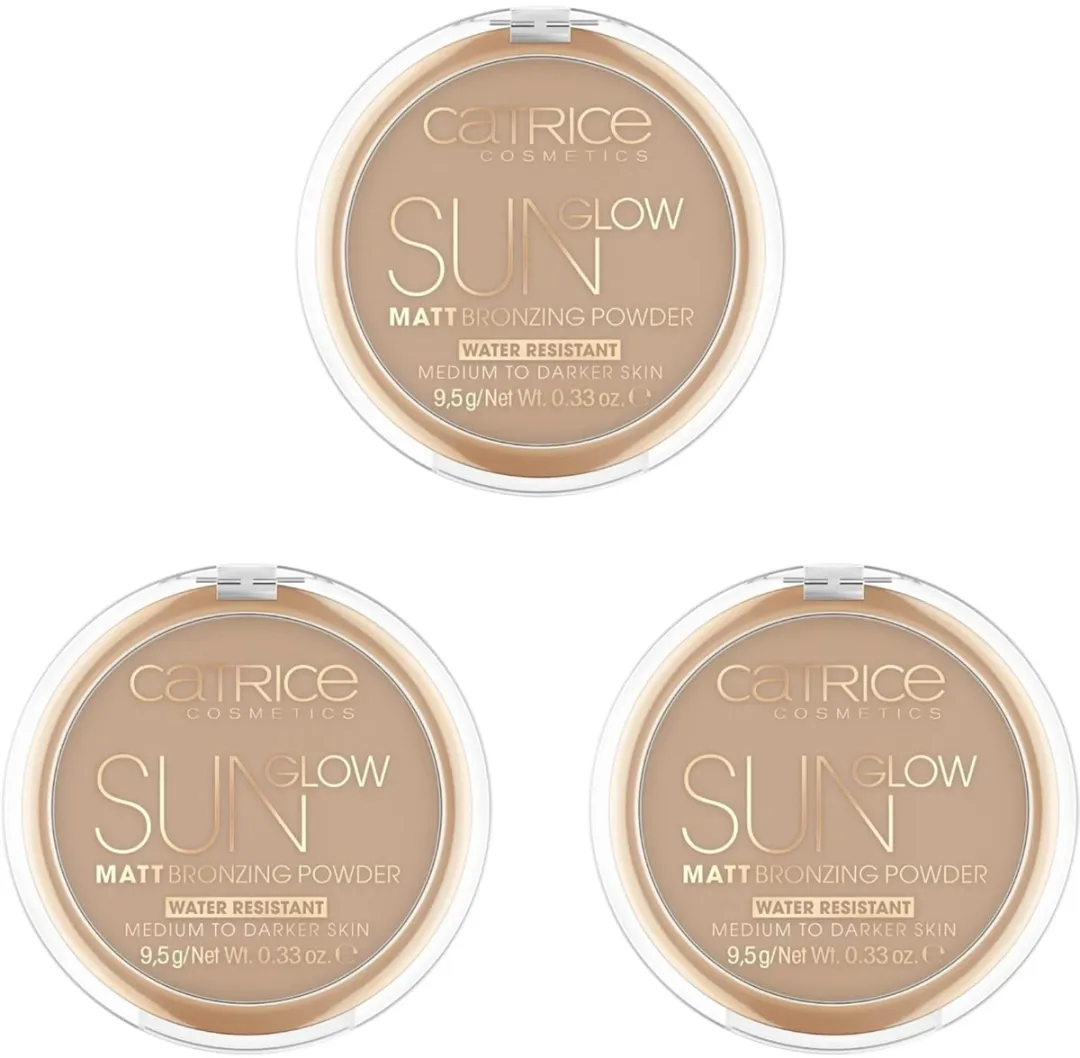 Catrice Sun Glow Matt Bronzing Powder 035 - 9.5g - Universal Bronze - afbeelding 6 van 6