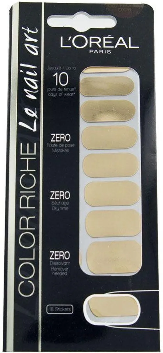 L'Oréal Paris Color Riche Le Nail Art 007 Feuille D'Or - Goud