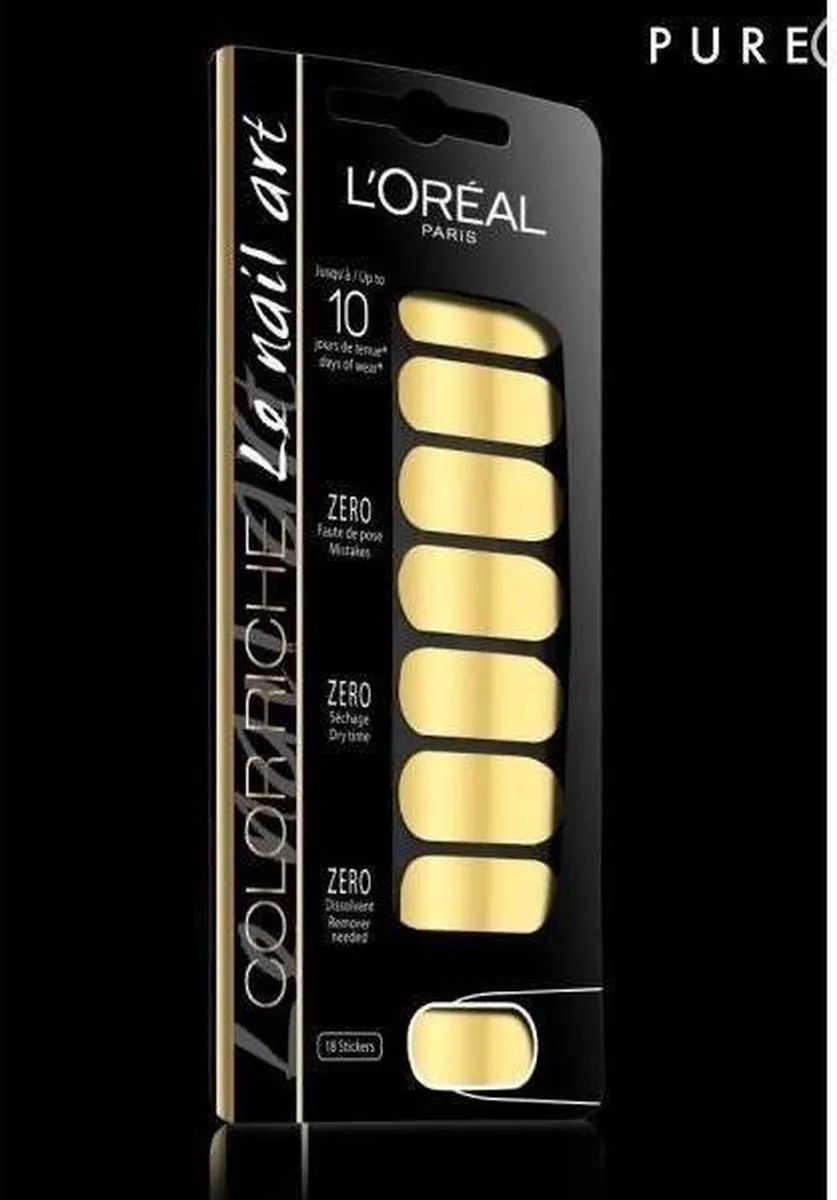 L'Oréal Paris Color Riche Le Nail Art 007 Feuille D'Or - Goud
