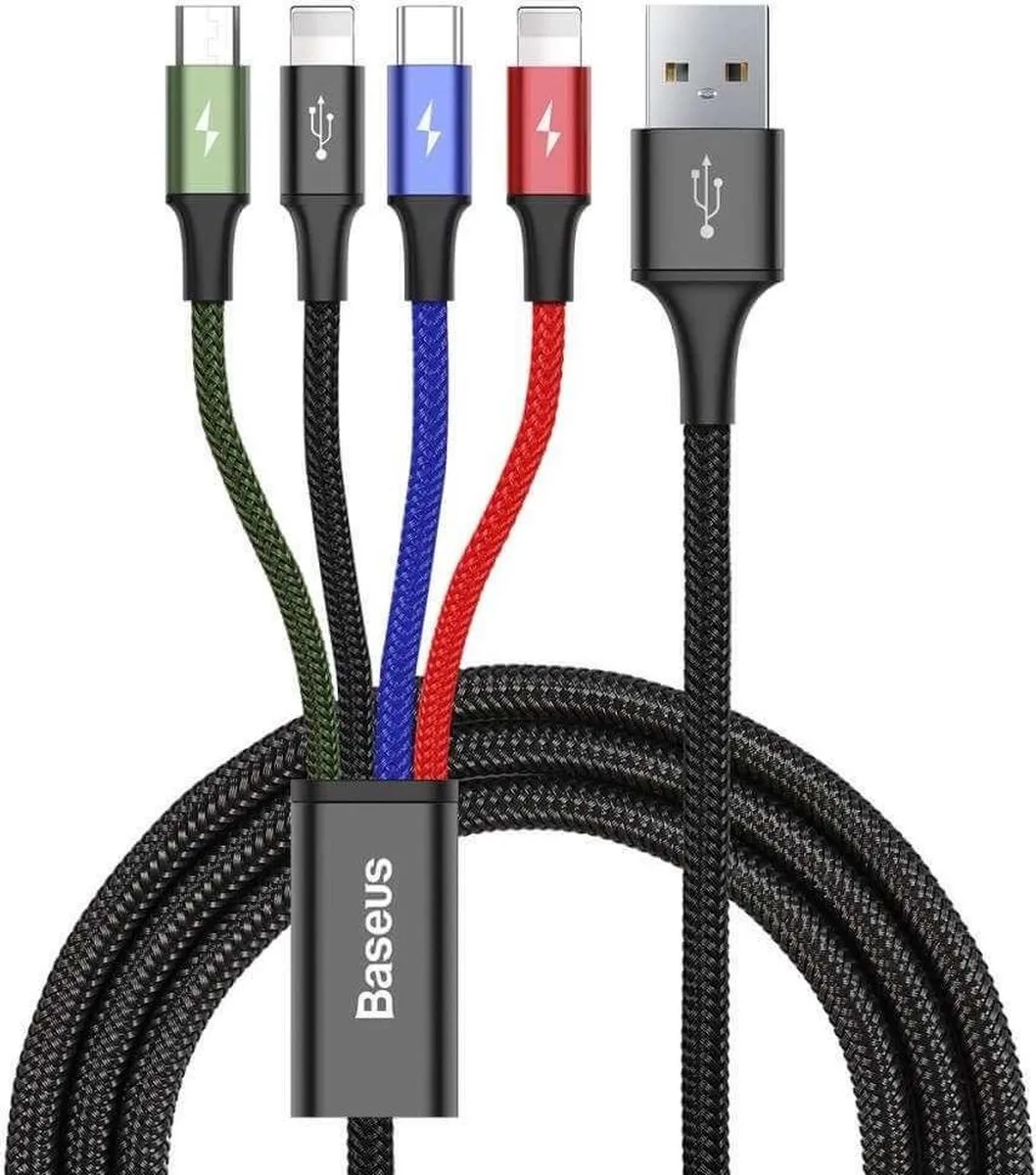 Baseus Rapid Series 4-in-1 Oplaadkabel 2816