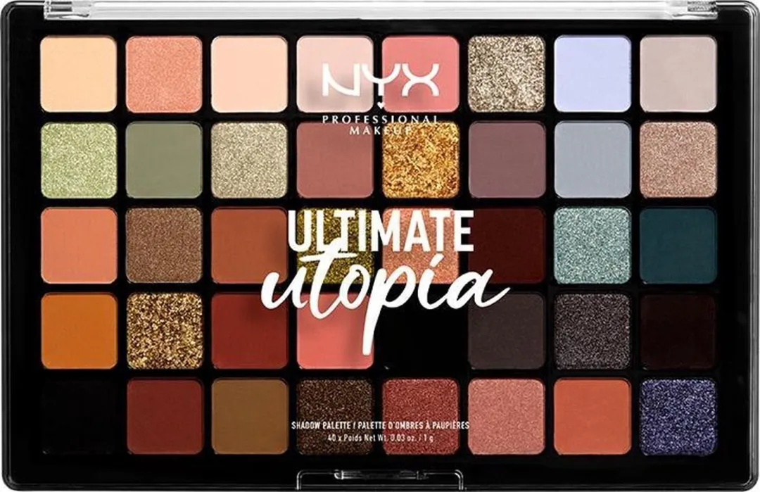 NYX Ultimate Utopia Shadow Palette - 40 Oogschaduwkleuren - 280g