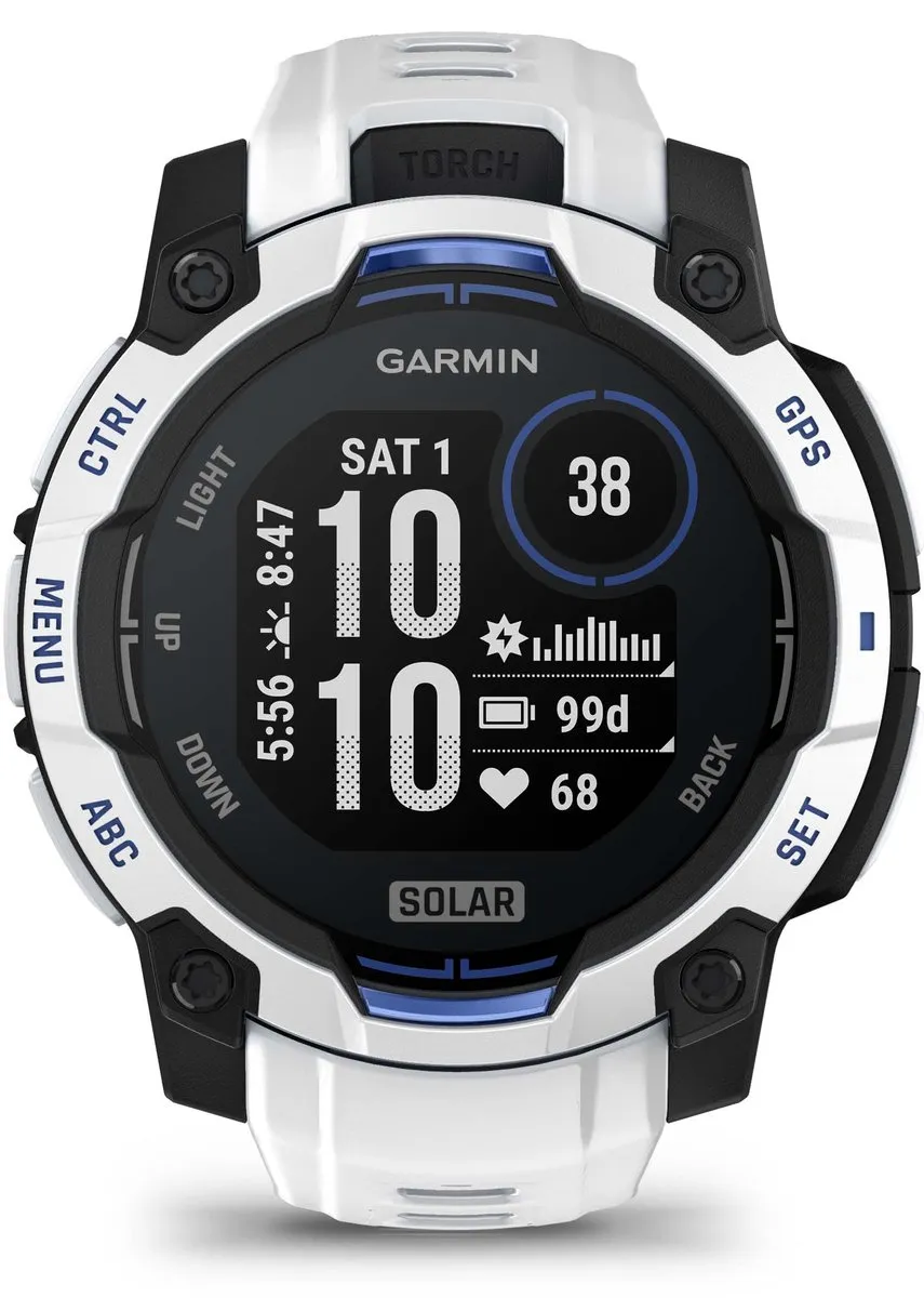 Garmin Instinct 3 Solar 45mm Smartwatch - Zwart - afbeelding 6 van 6
