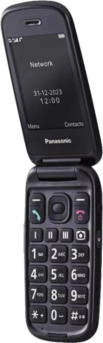 Panasonic KX-TU550EXB Senioren Telefoon - 2.8" - 32MB - Zwart