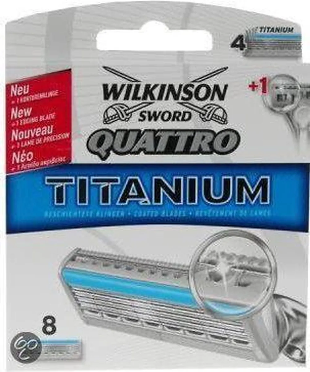 Wilkinson Sword Quattro Titanium Mesjes