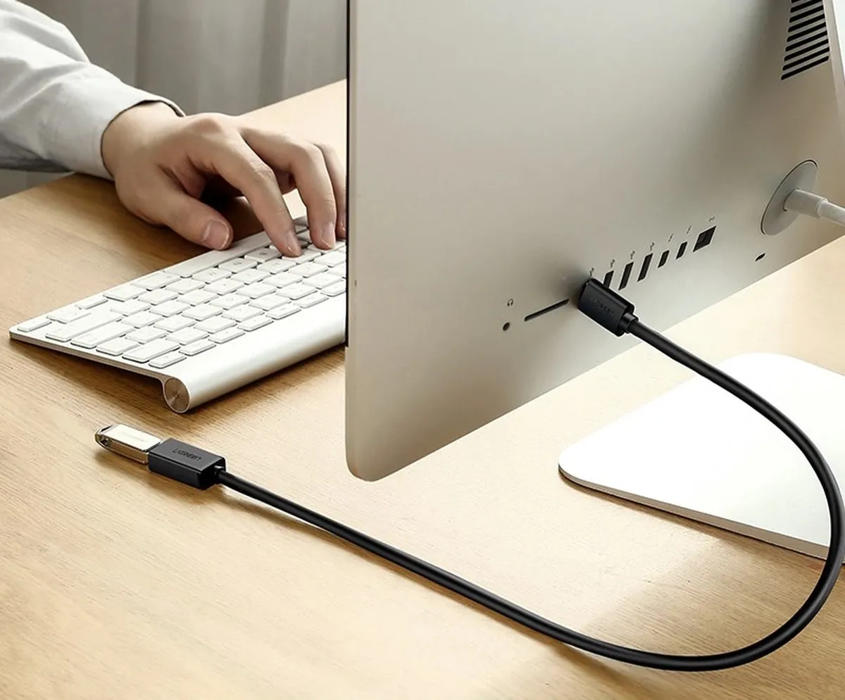 Ugreen USB 3.0 Verlengkabel 3m - Zwart